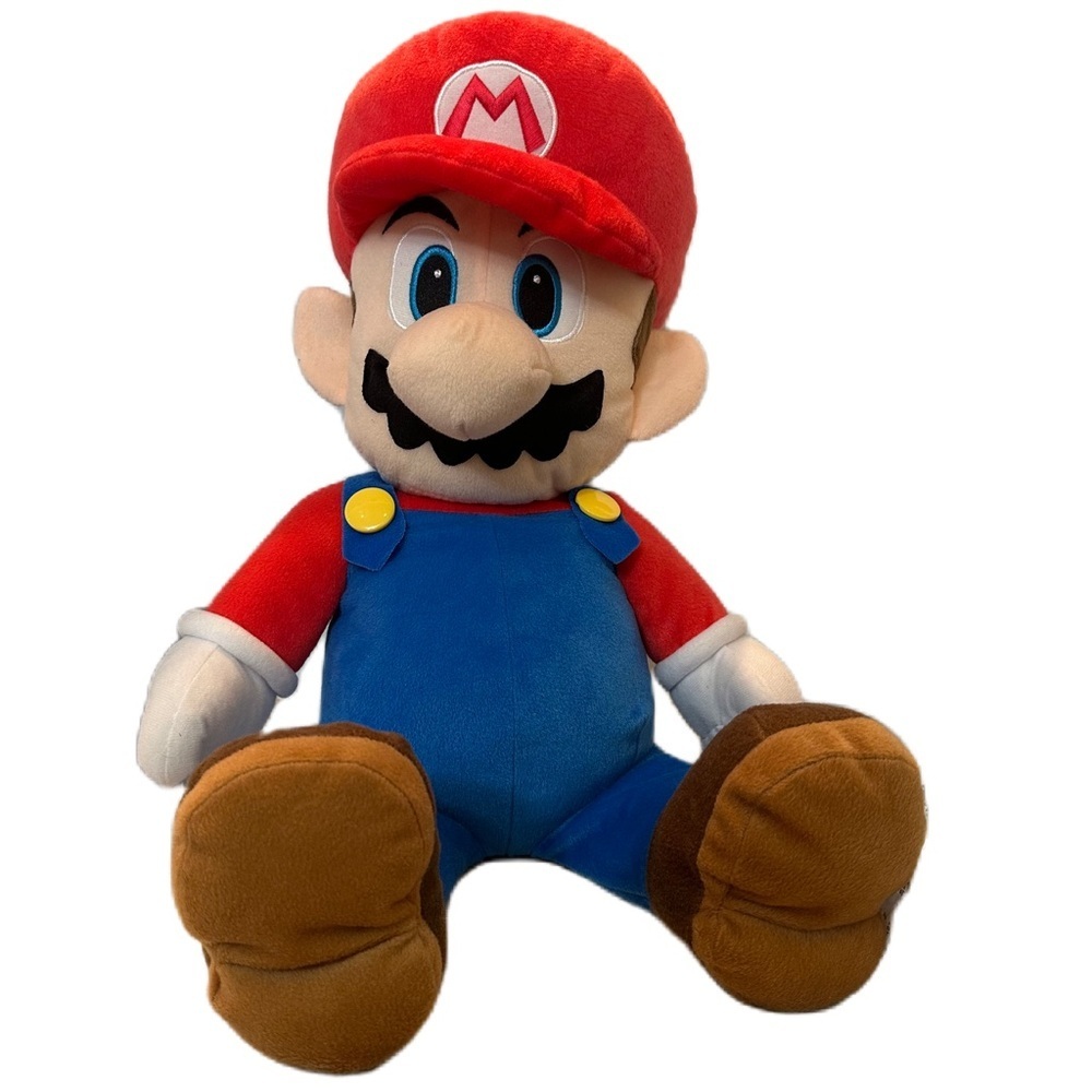 Super Mario Nintendo‎ Mario Plush 2015 Stuffed Animal Toy 22”